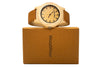 Wooden Watch Made From Canadian Maple Wood (Leather)