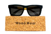 Wooden Skateboard Sunglasses - Canadian Maple with Gift Box, 100% Wood